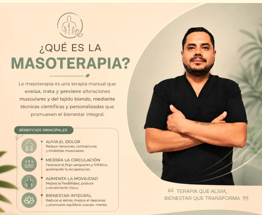 David Ramírez, masajista