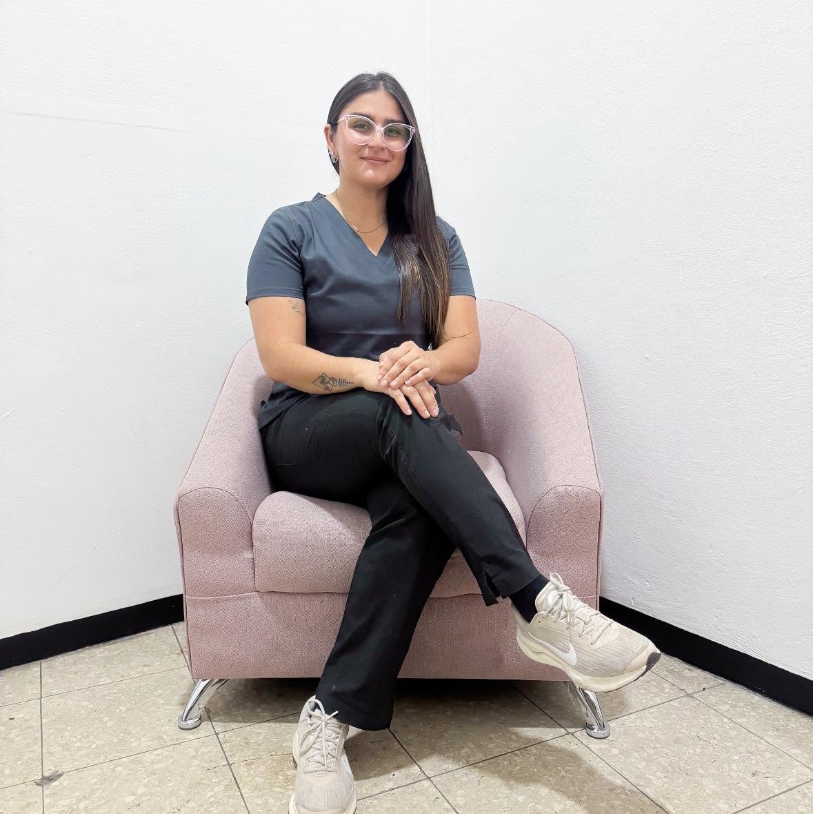 Paula Chávez, licenciada en Terapia Física y Rehabilitación